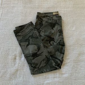 Wrangler authentics camo cargo pants 36x32
